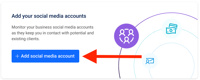 Add social media account