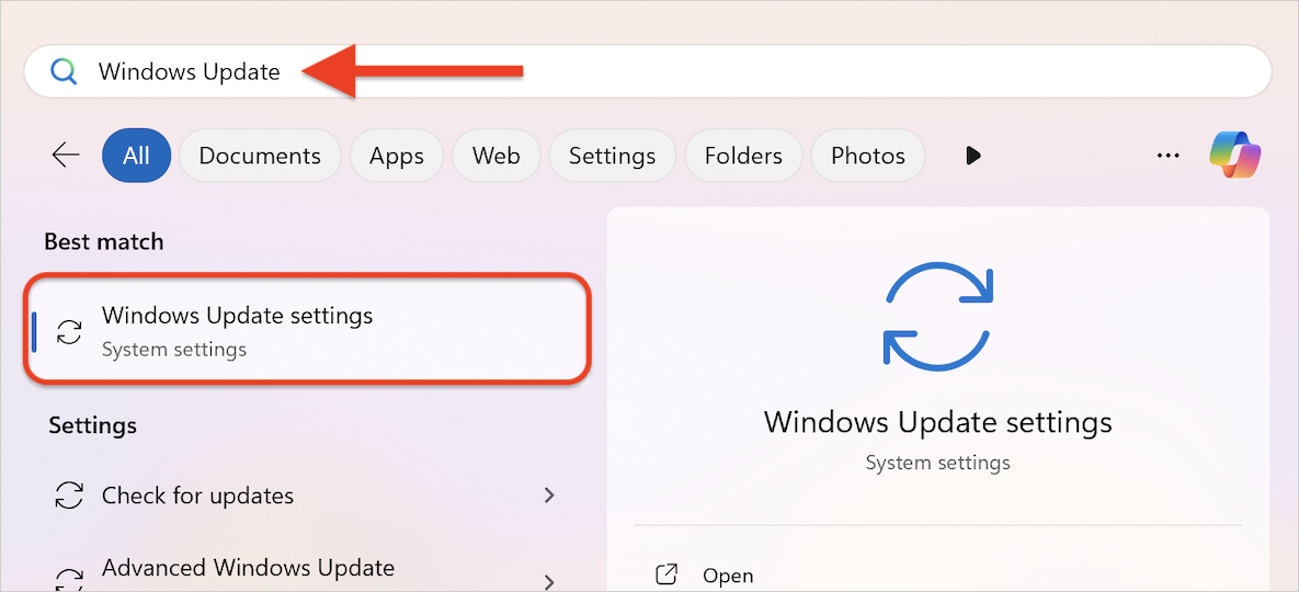 Windows 更新設定