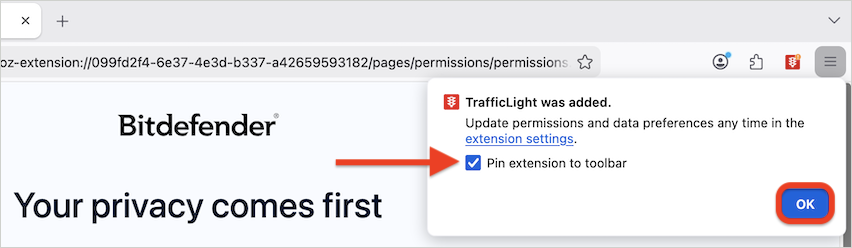 如何解決 macOS 上「Web Protection」的安裝問題 - Firefox