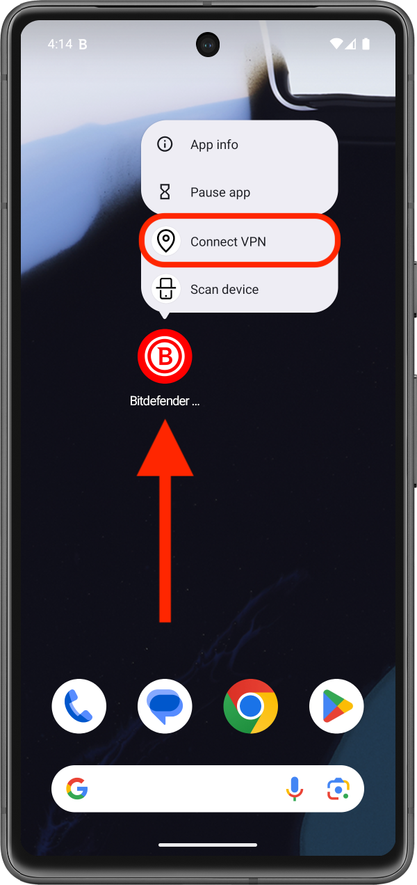 如何在 Android 上連線至 VPN — 快捷方式
