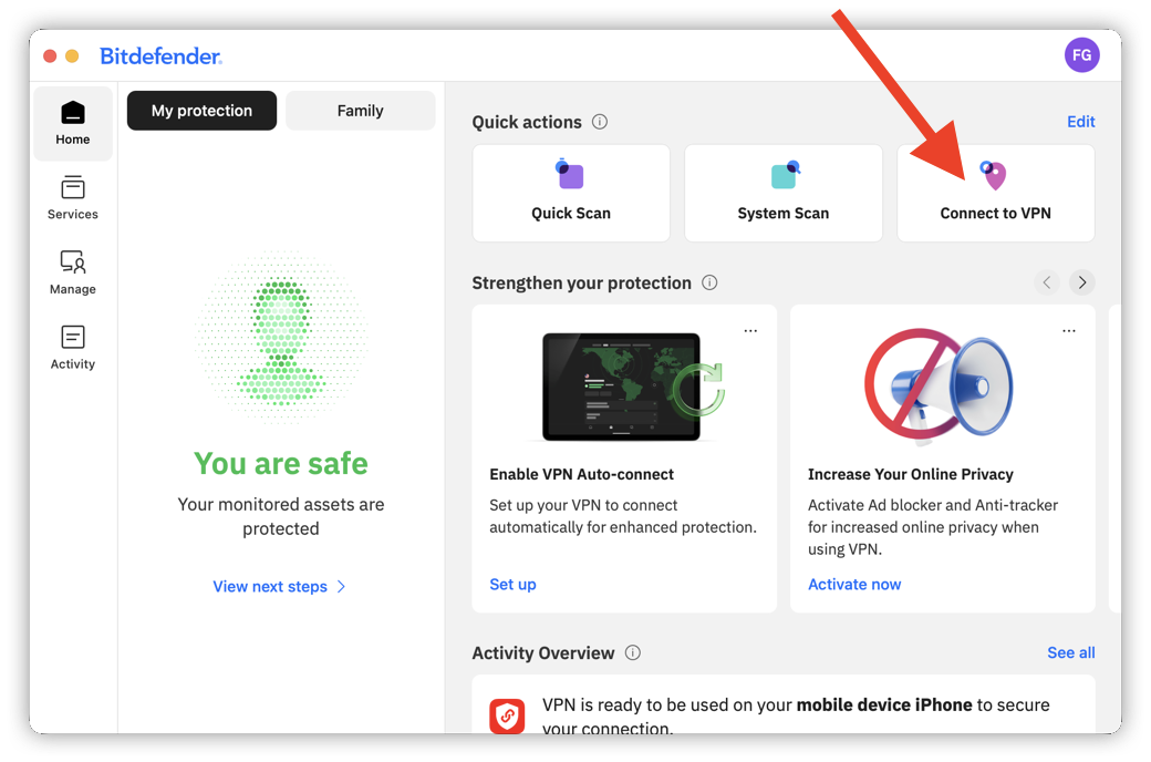 如何透過 macOS 應用程式連線至 VPN