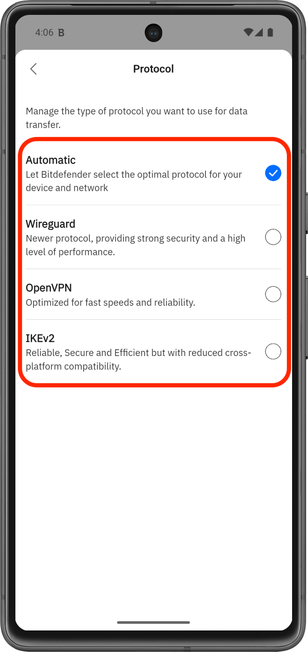 VPN 協定 - Android