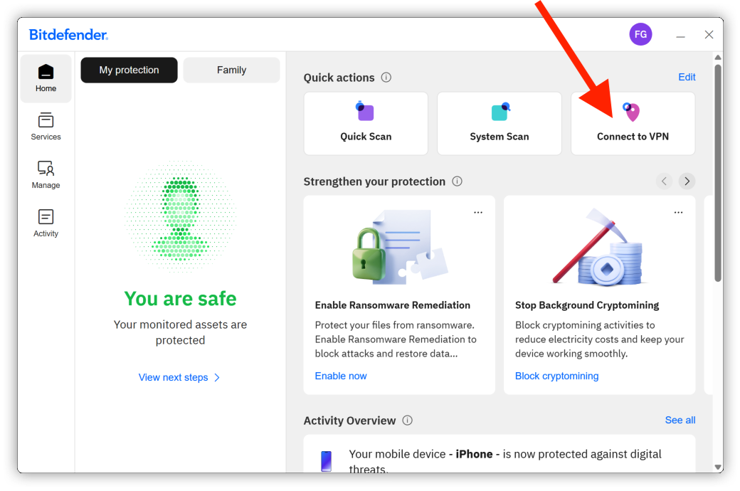 如何透過 Windows 應用程式連線至 VPN